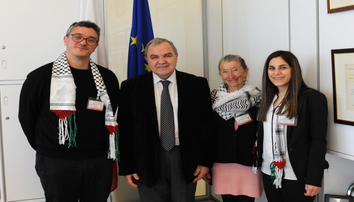 Meeting between the speaker of the house of representatives, the graffitti movement, and the palestinian bds national committee representatives
