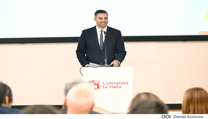 Dr Borg encourages youth to “make their voices heard” in shaping the future