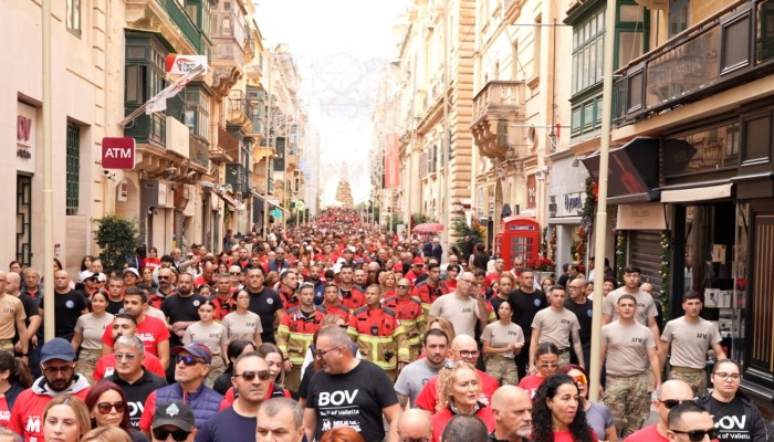 Thousands take part in the President’s Walk in aid of the Malta Community Chest Fund