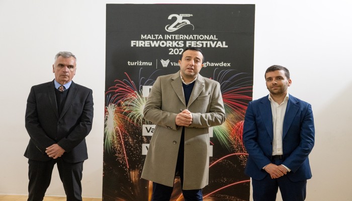 The 25th edition of the Malta International Fireworks Festival opens in Nadur, Gozo